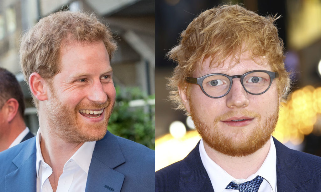 Ed Sheeran y el príncipe Enrique promueven salud mental