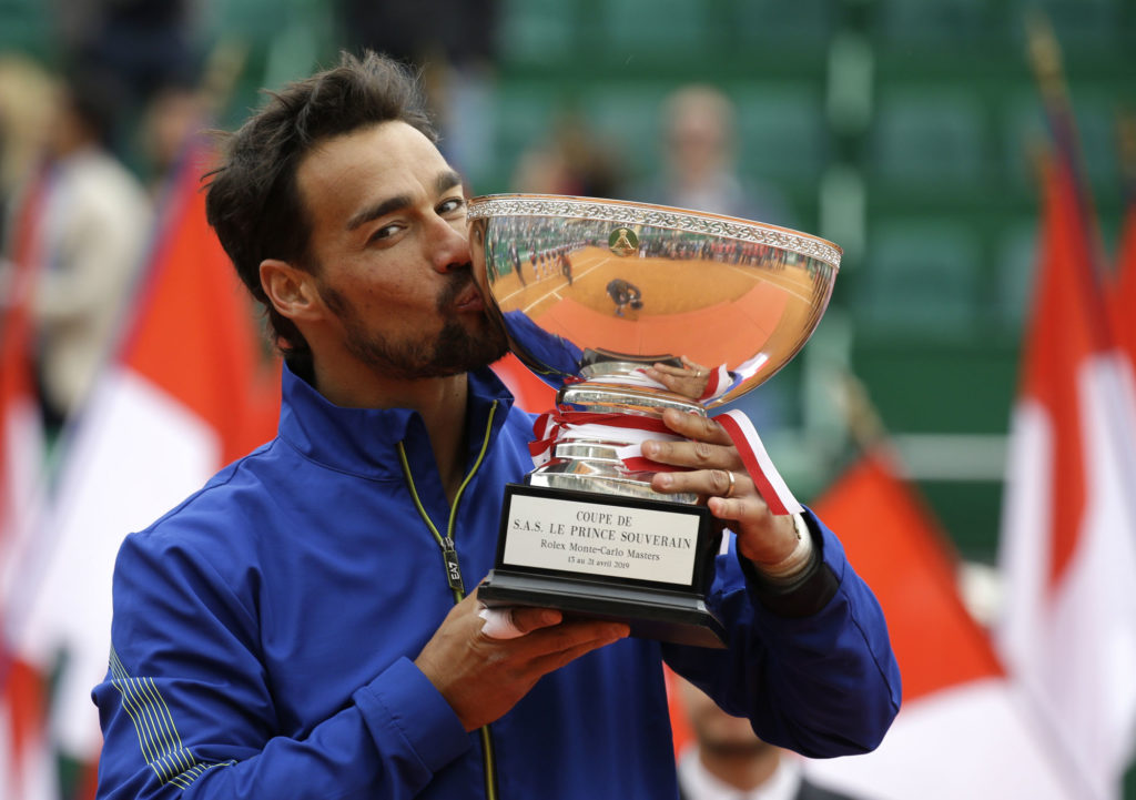 El tenista Fabio Fognini ganó el Master de Monte Carlo