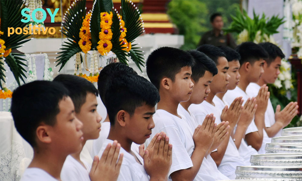 Mineros chilenos niños tailandeses