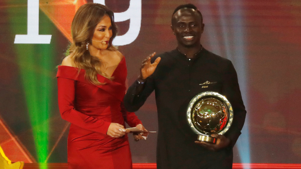 Sadio Mane es elegido como el futbolista africano del año 