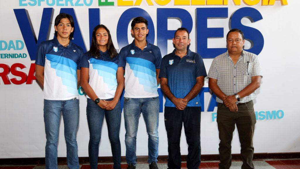 Triatlón guatemalteco rumbo a Costa Rica