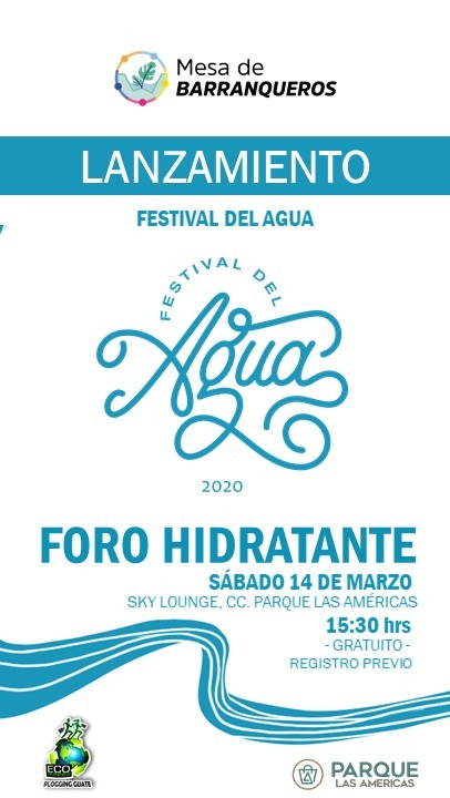 Foro hidratante en el festival del agua