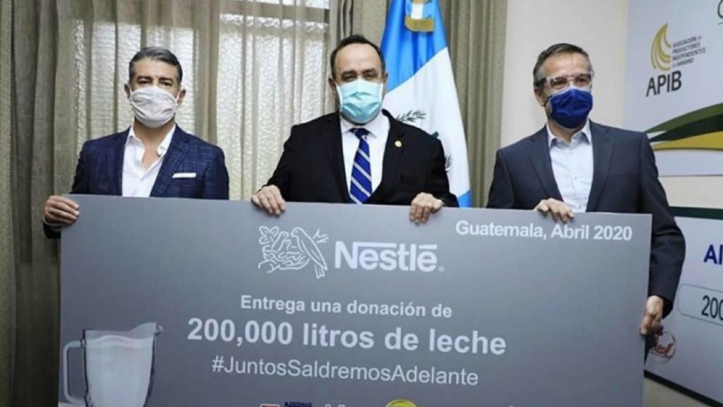 Nestlé y Malher ayudan a los niños de Guatemala