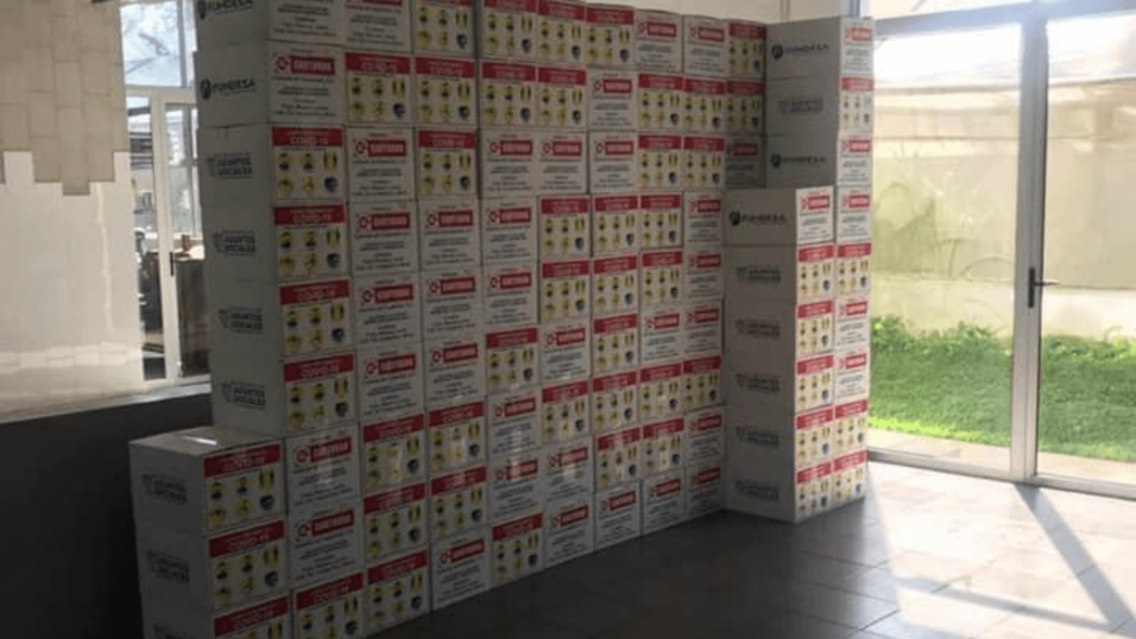 Fundesa envía comida a las personas necesitadas