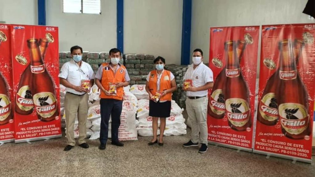 Cervecería Centro Americana ayuda a familias