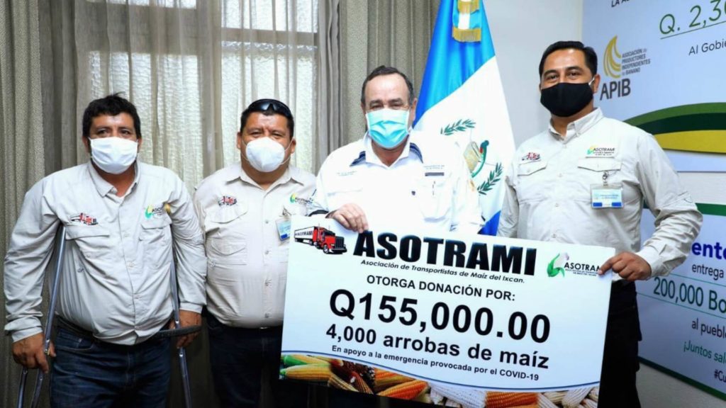 Asotrami se suma a la ayuda del país
