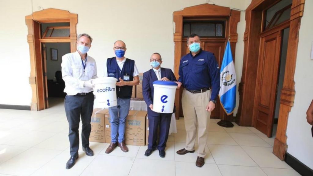 Ecofiltro realiza donación para el personal de salud