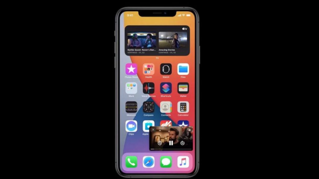 IOS 14 trae sorpresas y una nueva pantalla