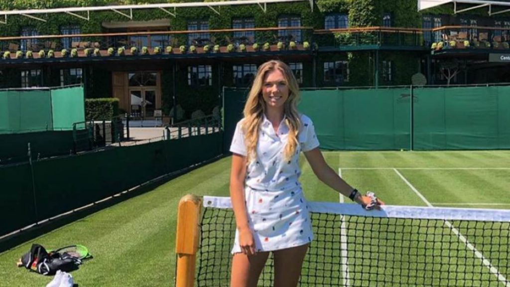 Katie Boulter tenista en público y heroína en privado