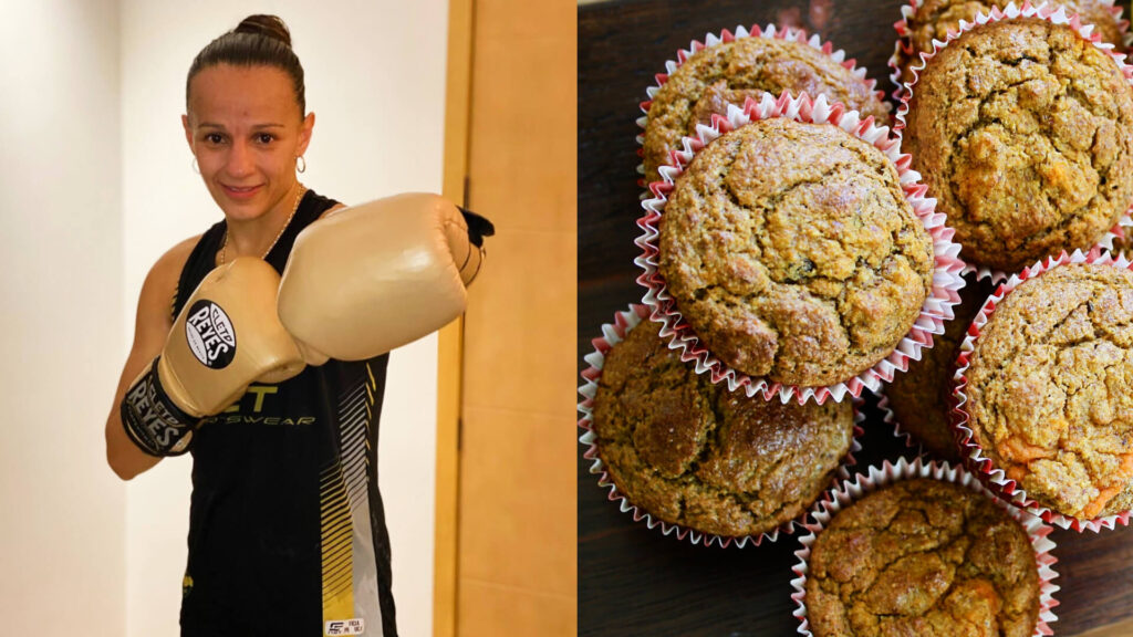 Muffins saludables preparados por Maria Micheo