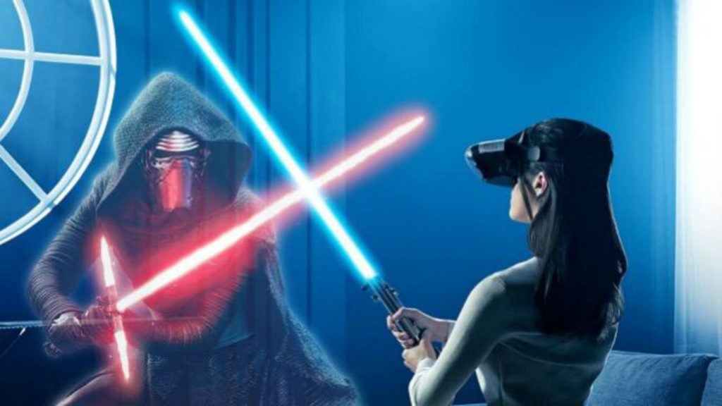 Conviértete en un Jedi con este set de realidad virtual