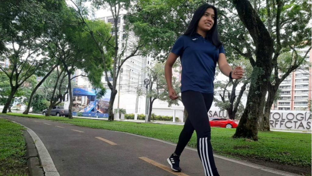 María Fernanda marcha en busca del éxito