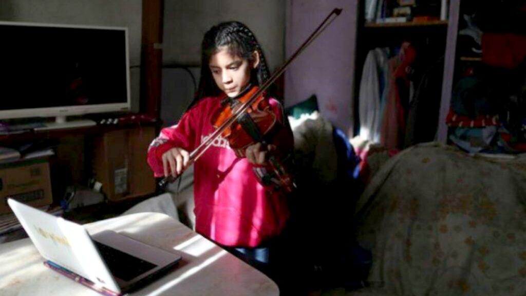 La música sigue sonando en orquestas infantiles