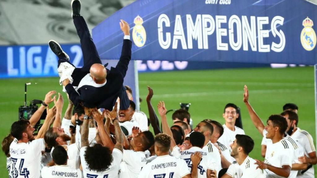 Real Madrid se consagra campeón en la liga española