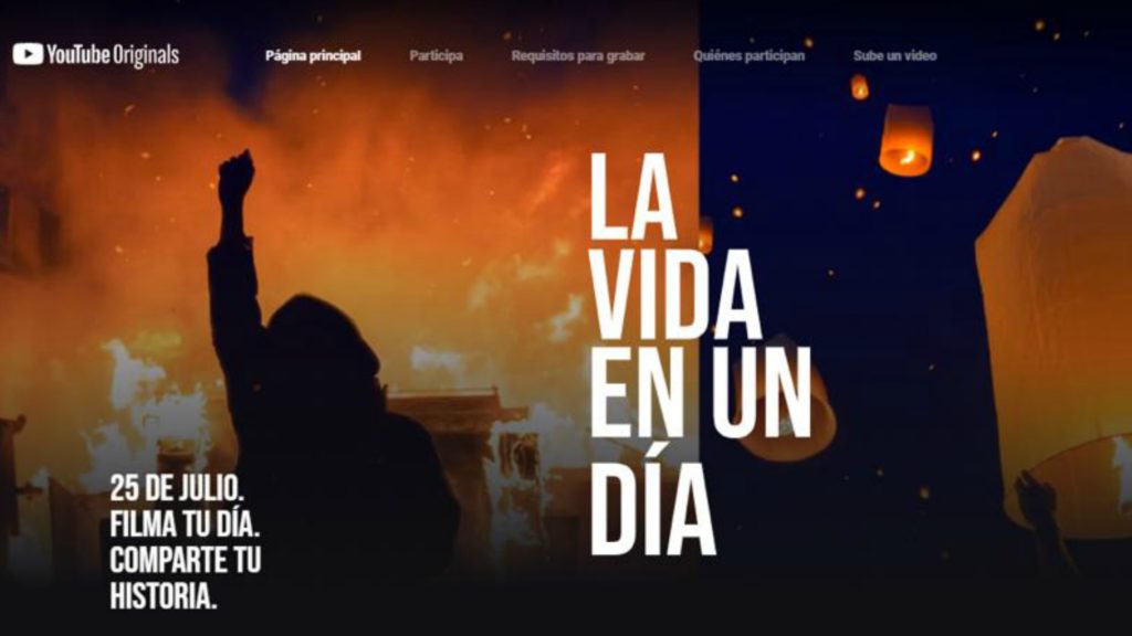 "La vida en un día 2020” nuevo documental de YouTube