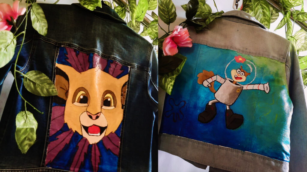 Chaquetas personalizadas por artista guatemalteca
