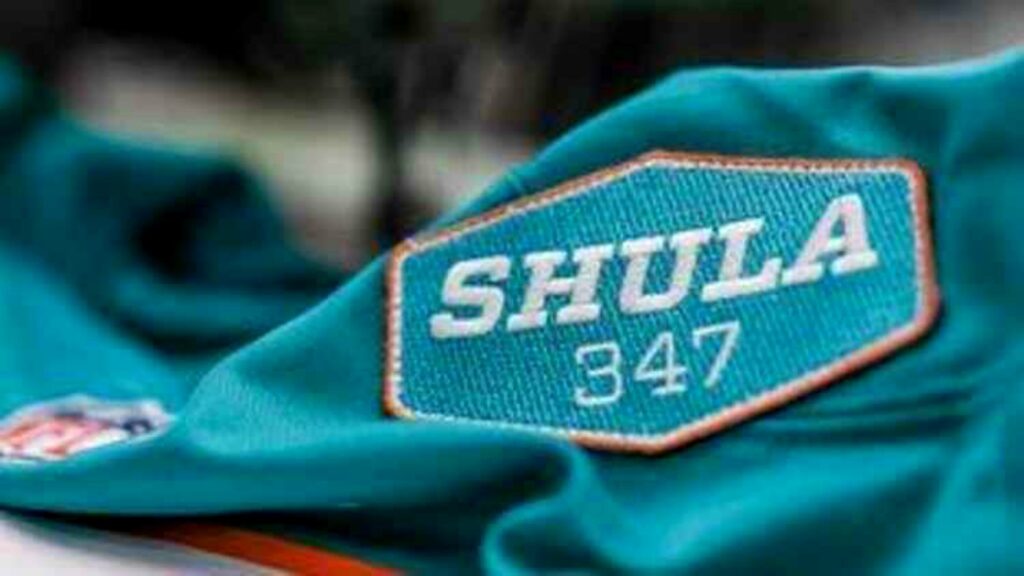 Dolphins portarán parche especial en honor a Don Shula