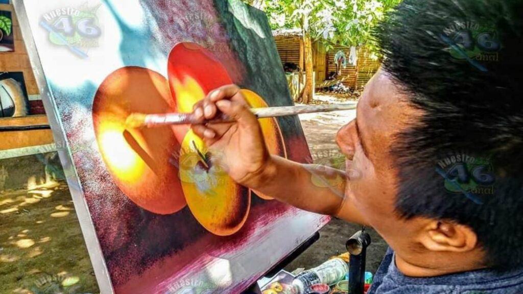 Guatemalteco sorprende con su perseverancia y arte