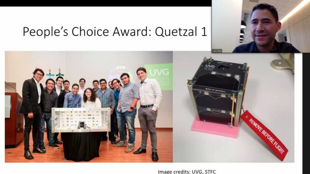 Quetzal 1 conquista el premio a Misión del Año