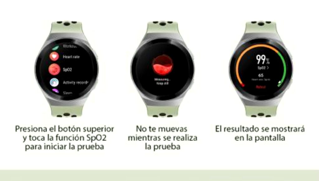 Cómo medir tu SpO2 en el HUAWEI WATCH GT 2e