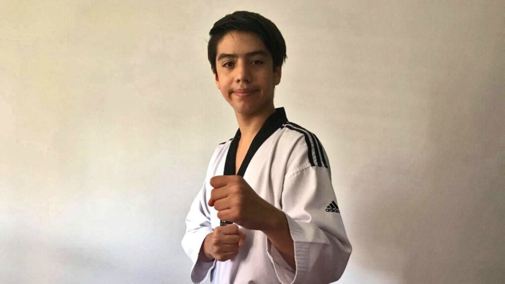 Santizo sueña en grande en el taekwondo