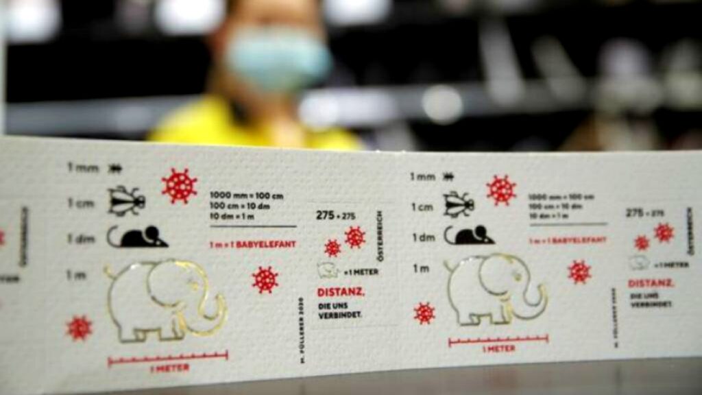 Estampilla impresa en papel higiénico ayudara en Austria