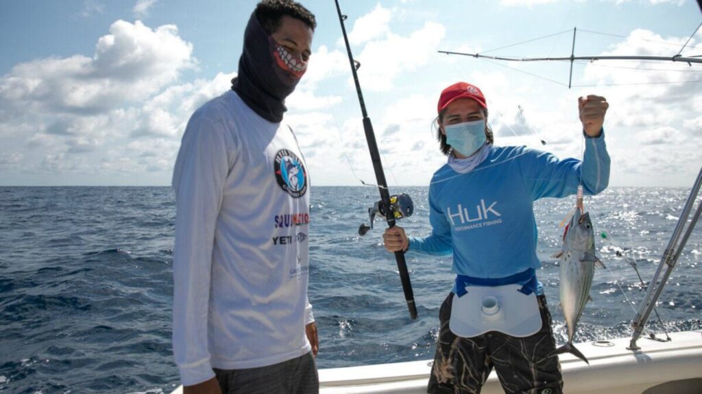 Pesca continúa con las actividad deportiva