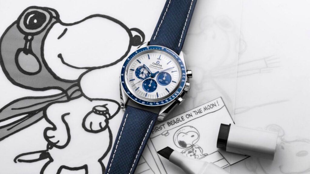 Omega presenta el Speedmaster 'Silver Snoopy Award