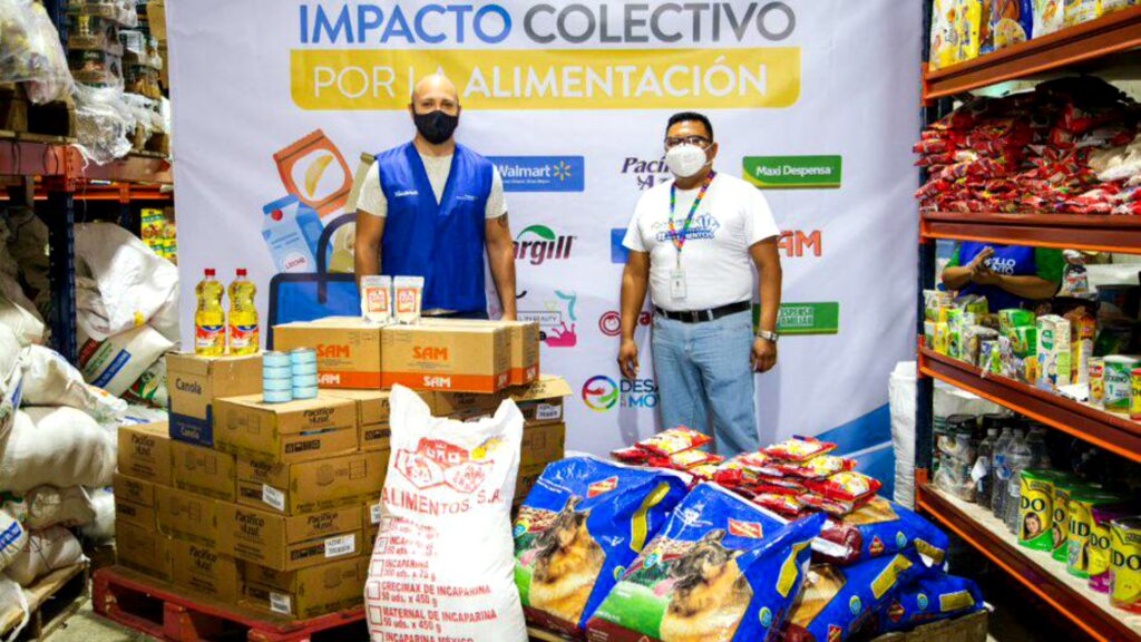 Empresas donan productos de primera necesidad