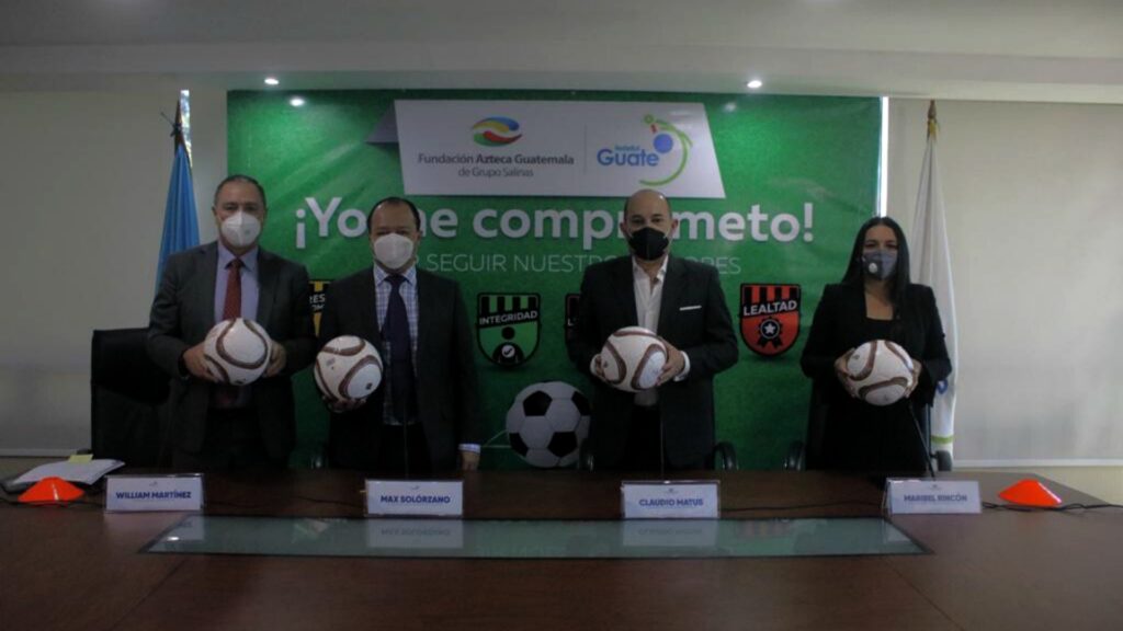 Fundación Azteca y FedeFut anuncian campaña de valores
