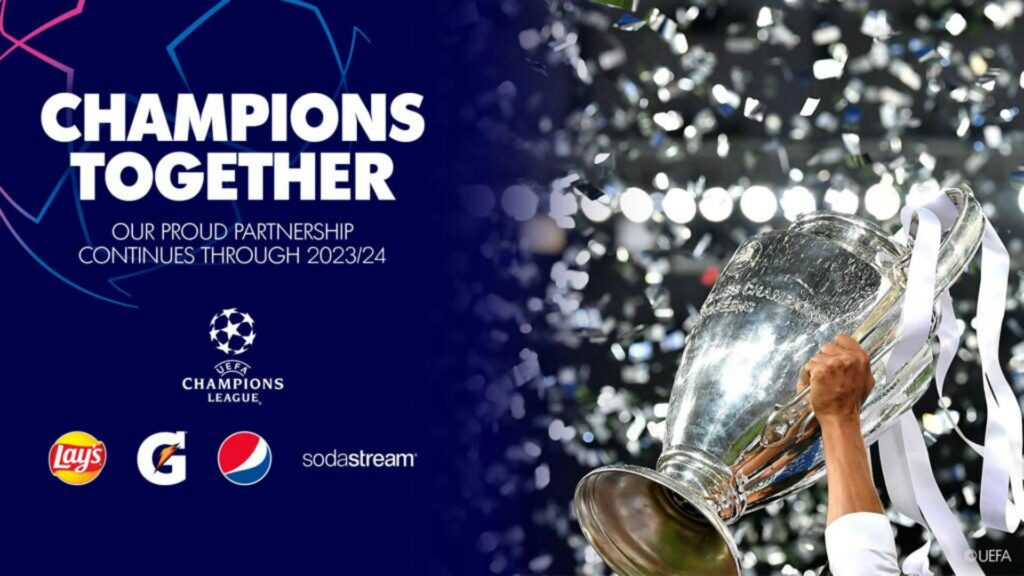PEPSICO y la Champions continúan su alianza global