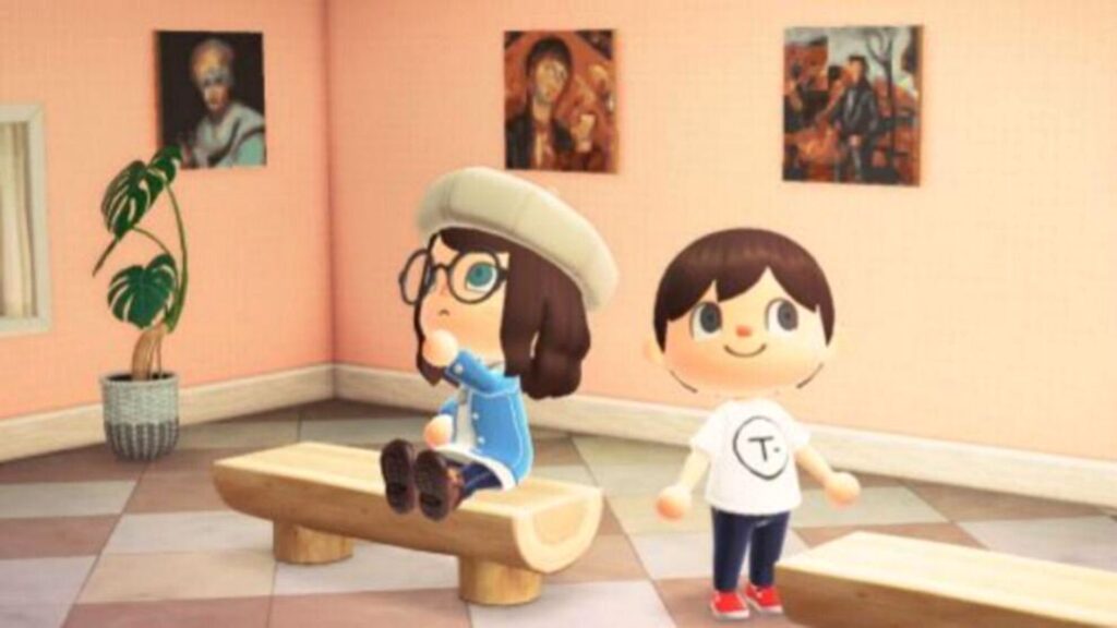 Animal Crossing: New Horizons presenta obras de arte