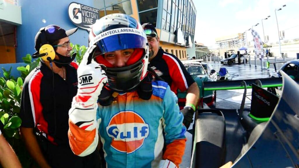 Mateo Llarena se prepara para un nuevo reto en Daytona