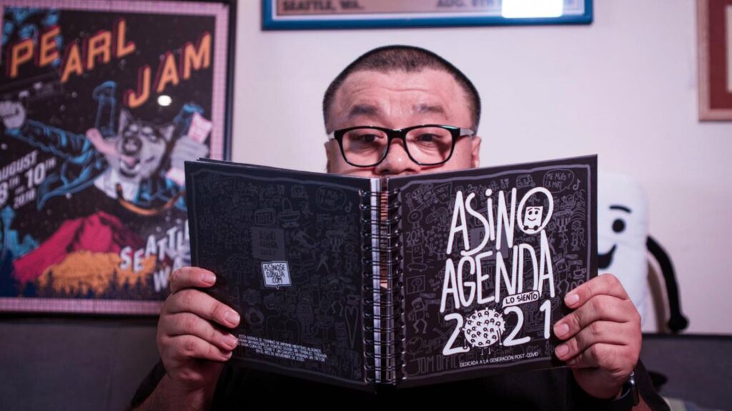 Poncho de asinosedibuja un guatemalteco muy creativo