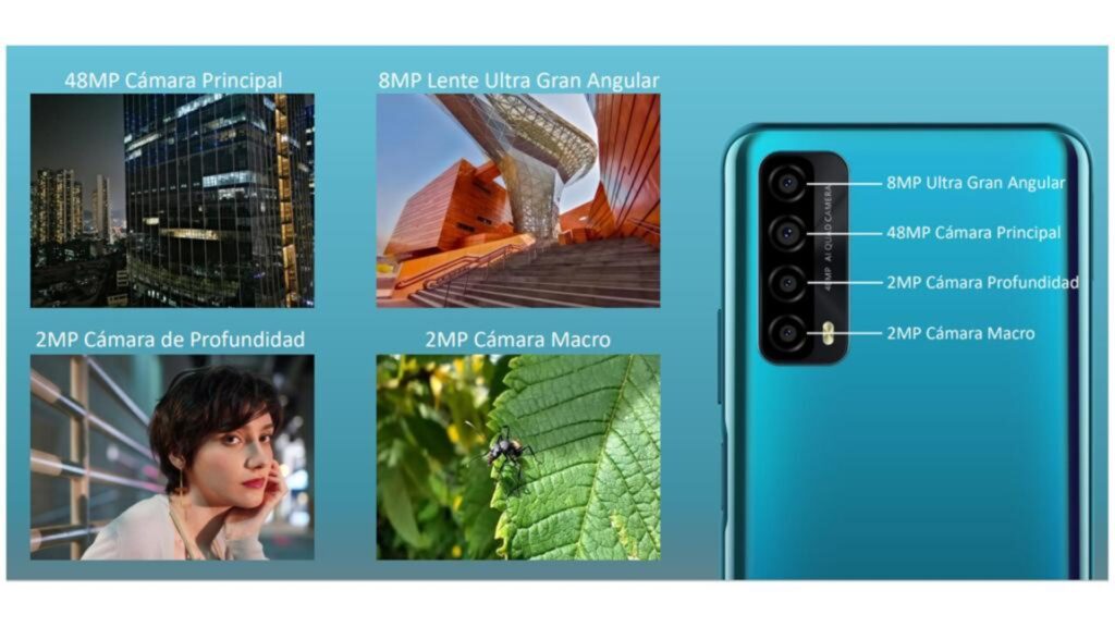 Disfruta junto a la poderosa cámara del HUAWEI Y7a