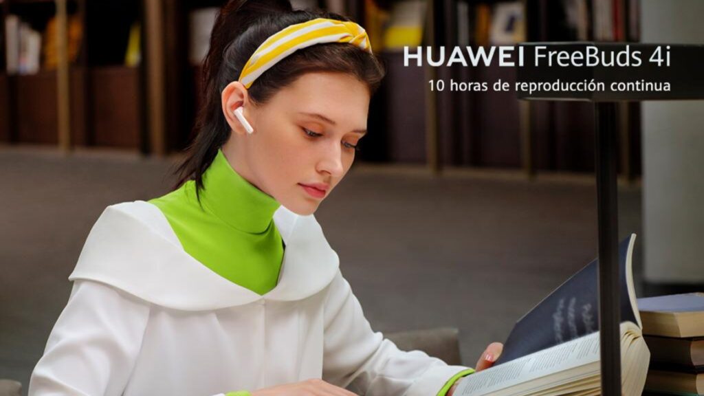 HUAWEI FreeBuds 4i los audífonos elegantes y modernos