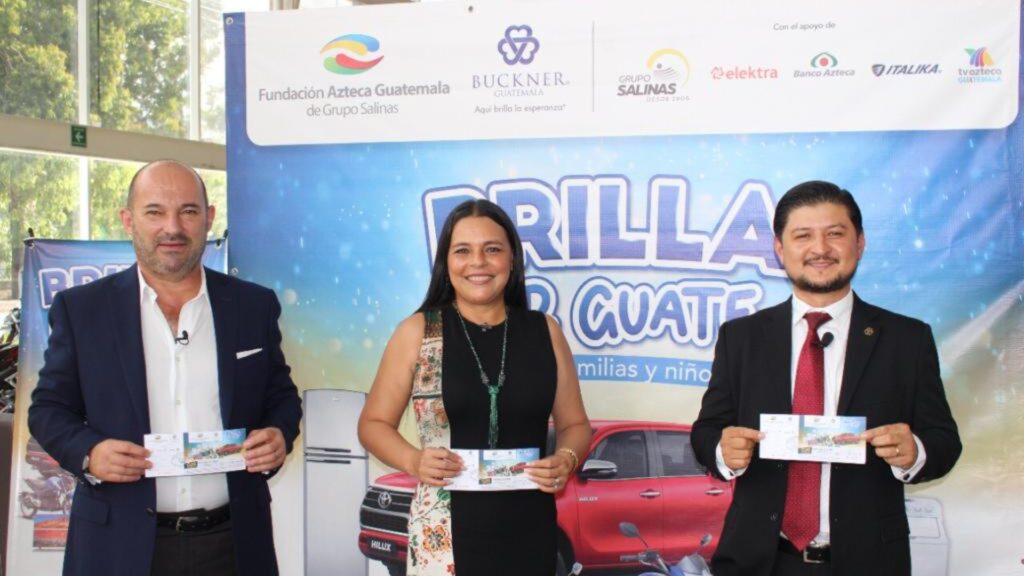 Rifa Brilla por Guate apoya a las familias guatemaltecas vulnerables