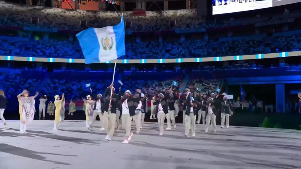 ¡Guatemala presente! en la Ceremonia Inaugural de Tokio 2020
