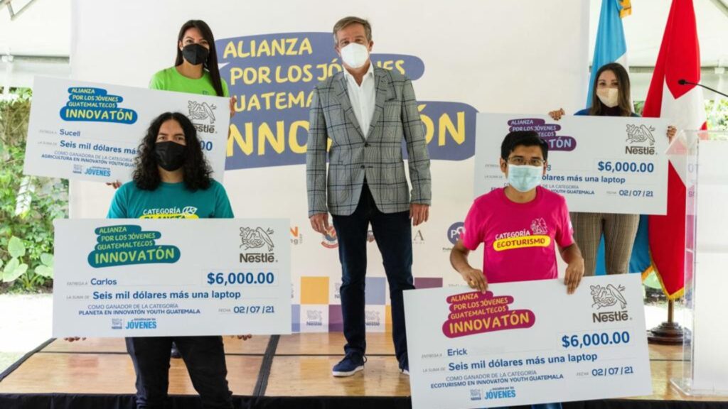 Nestlé y la Alianza por los jóvenes presentan a ganadores