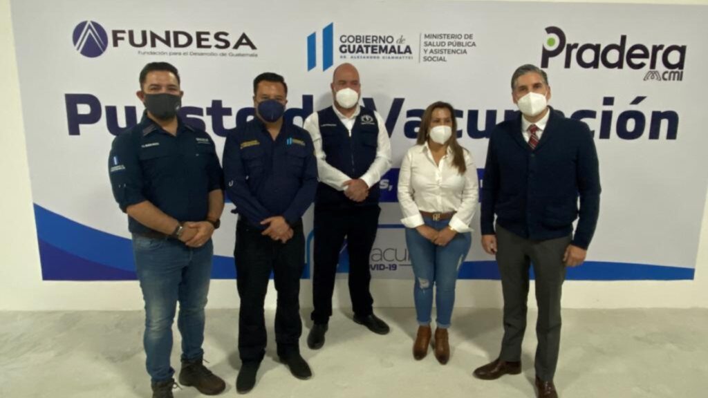 FUNDESA & Pradera Huehuetenango inauguran centro de vacunación