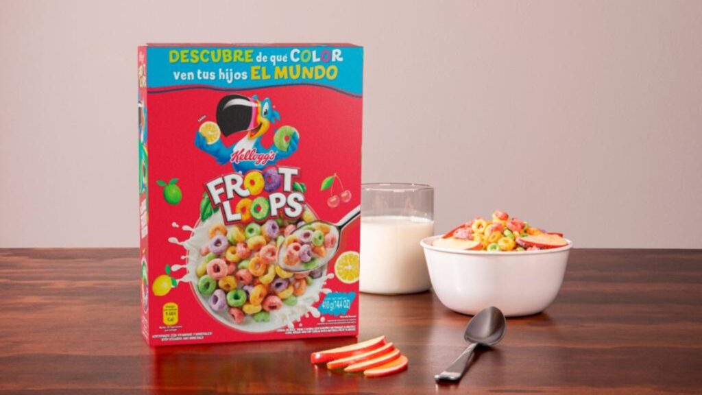 Color Loops de Froot Loops cuida la salud visual de los niños