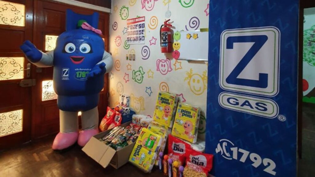 Niños de diferentes orfanatos celebran el el Día del Niño gracias a Zeta Gas