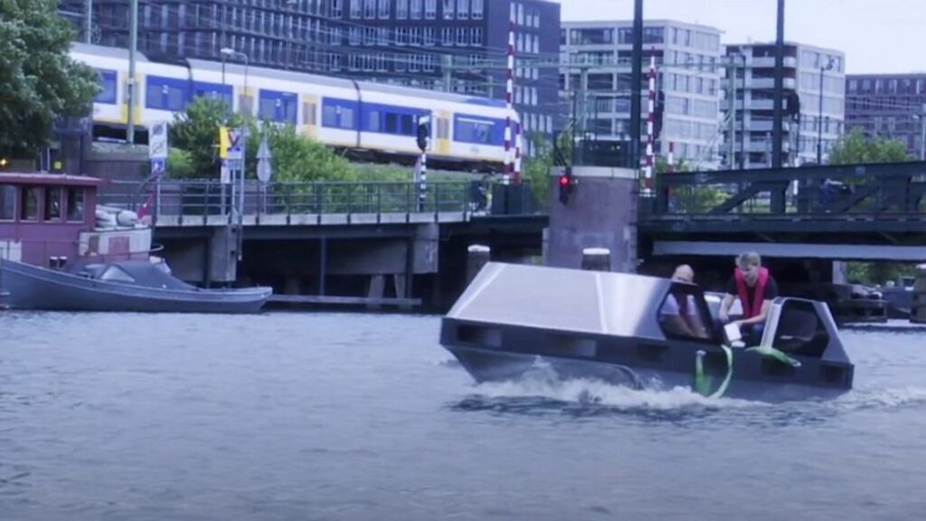 "Robat" el barco robot autónomo de Ámsterdam