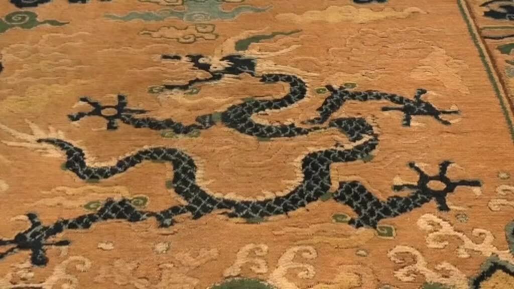 Alfombra imperial de Pekín se vende en la subasta Christie's