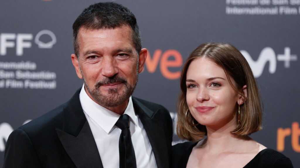 Antonio Banderas y su hija Stella juntos en el musical Company