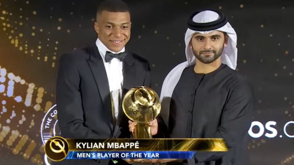 Premios "Globe Soccer Awards" reconocen a Mbappé y Alexia Putellas