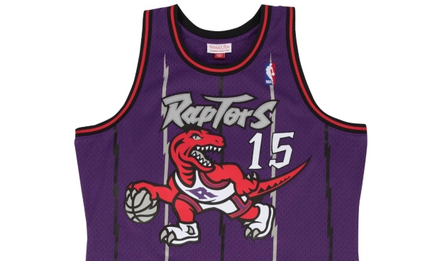 La camiseta de Toronto Raptors 1998-1999 es la mejor de la historia de la  NBA