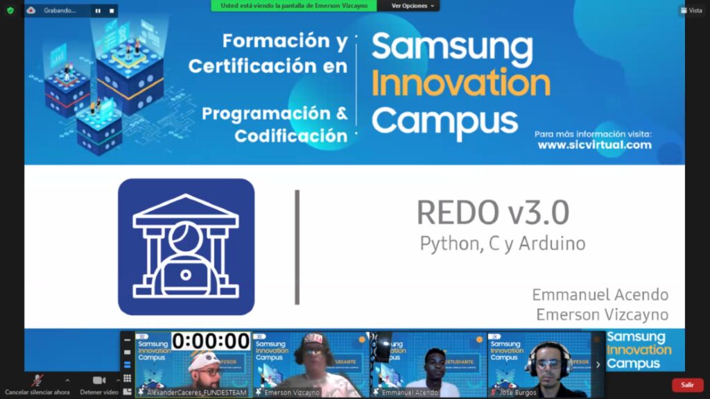 Samsung Innovation Campus concluye con una Olimpiada la edición 2021
