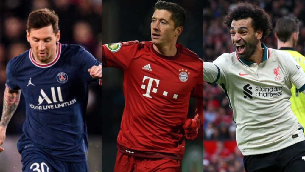 Lewandowski, Messi y Salah, finalistas al The Best 2021