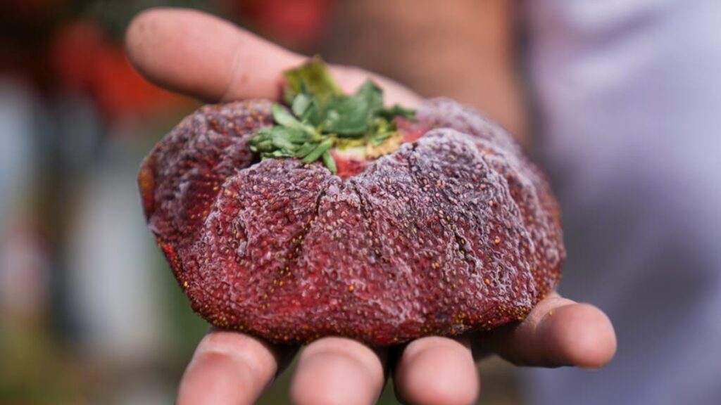 Fresa gigante de Israel entra al libro de los récords